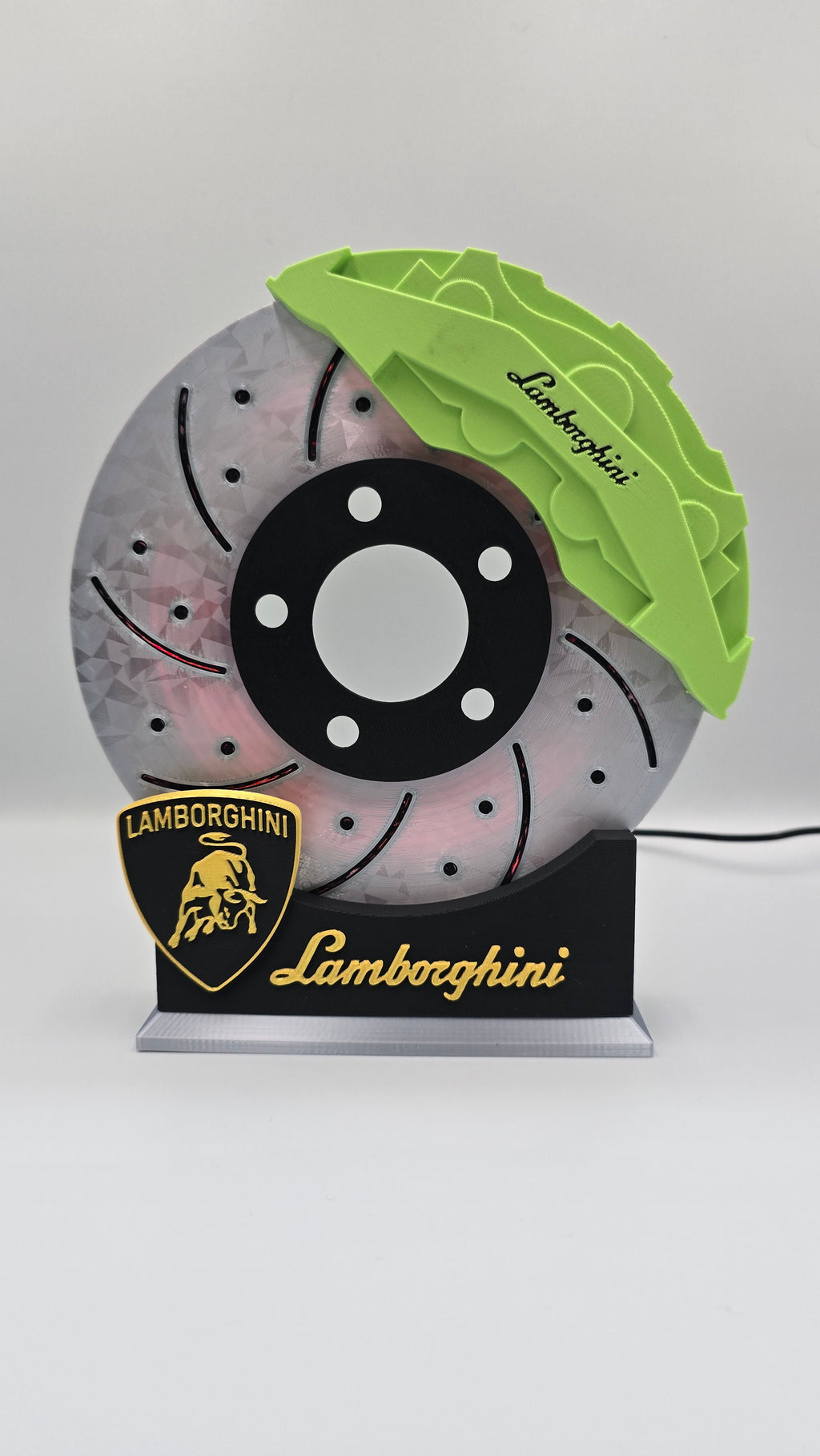 RotorGlow™ | Lamborghini Performance Brake Rotor Lamp