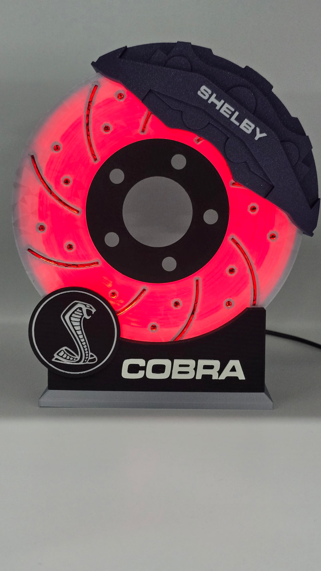 RotorGlow™ | Shelby Cobra Performance Brake Rotor Lamp