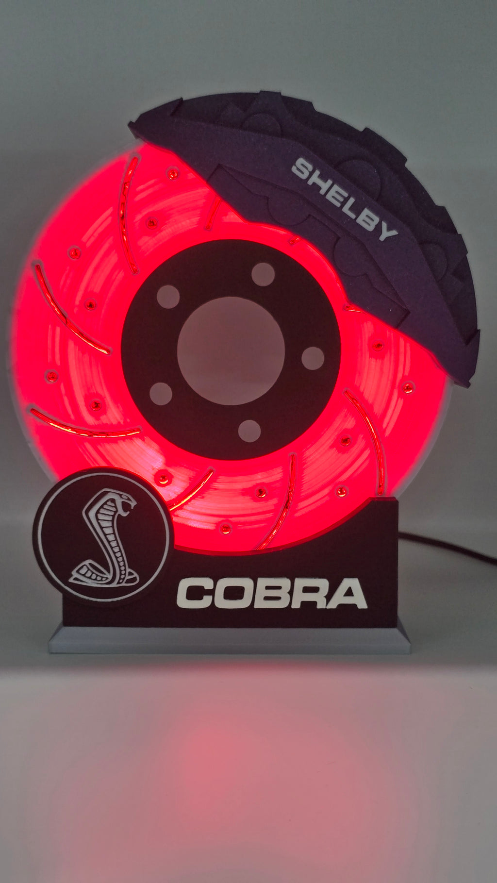 RotorGlow™ | Shelby Cobra Performance Brake Rotor Lamp