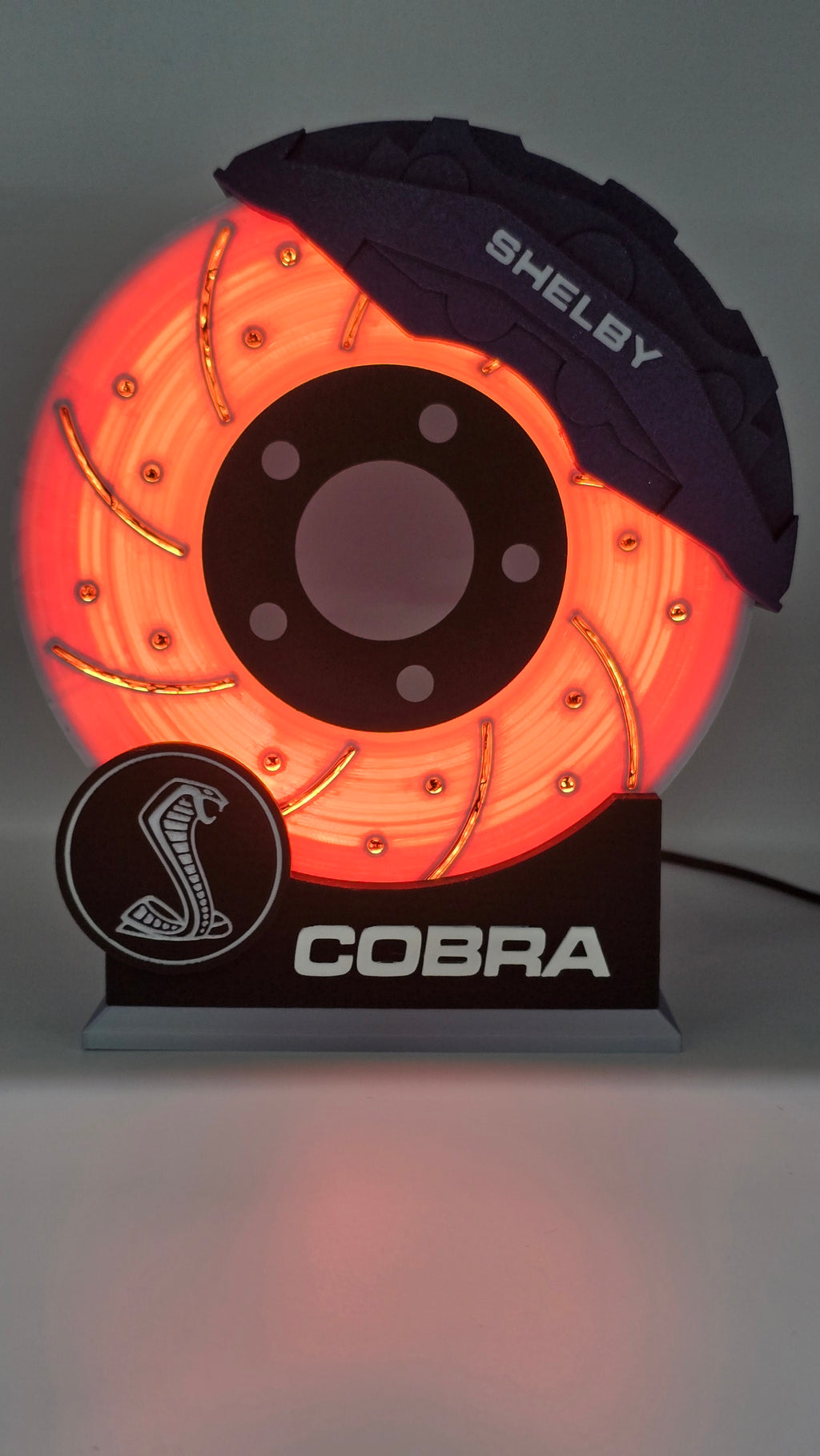 RotorGlow™ | Shelby Cobra Performance Brake Rotor Lamp
