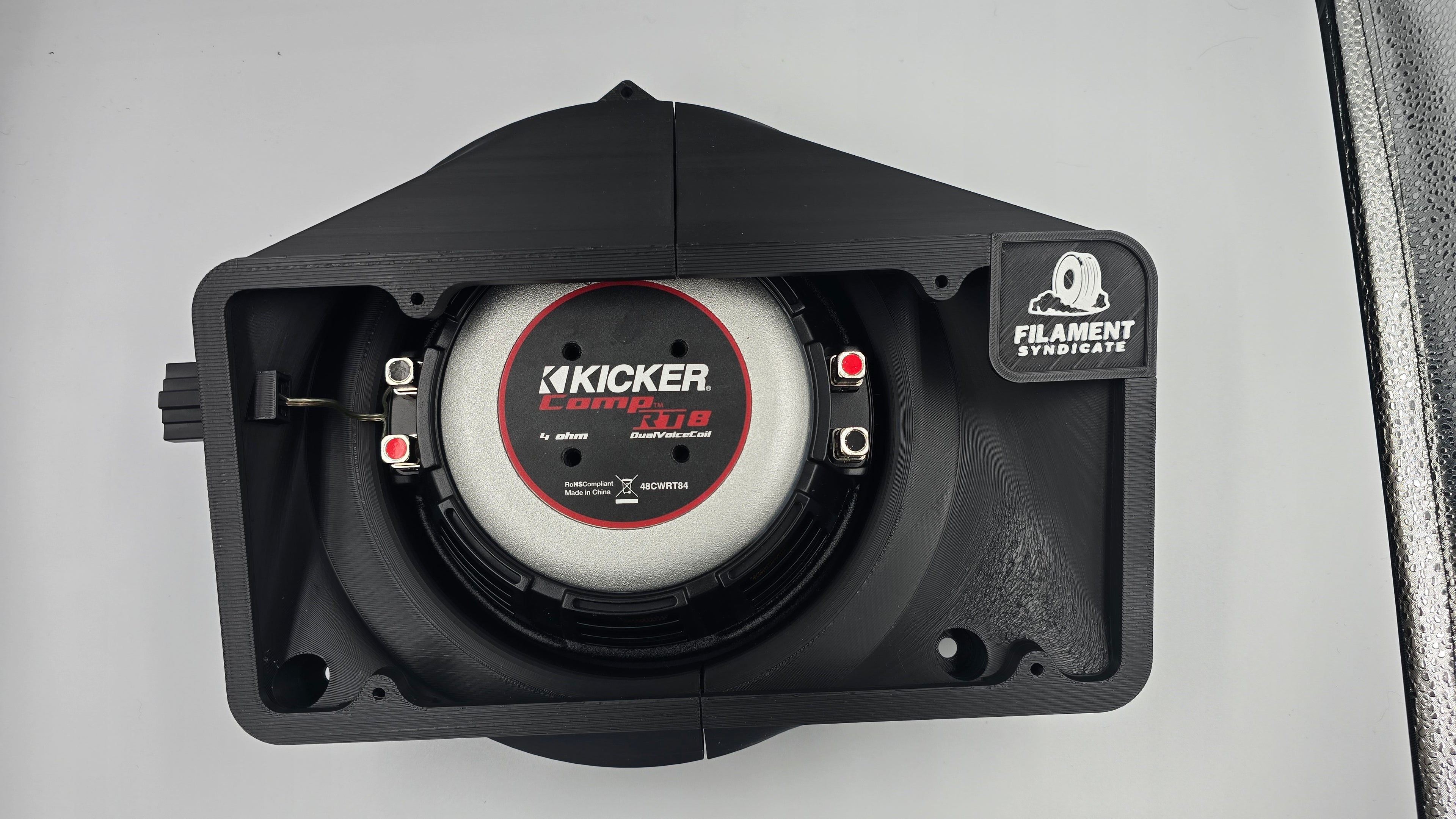 Audi B8/B8.5 A4/S4 OEM+ 8" Subwoofer Adapter / Enclosure