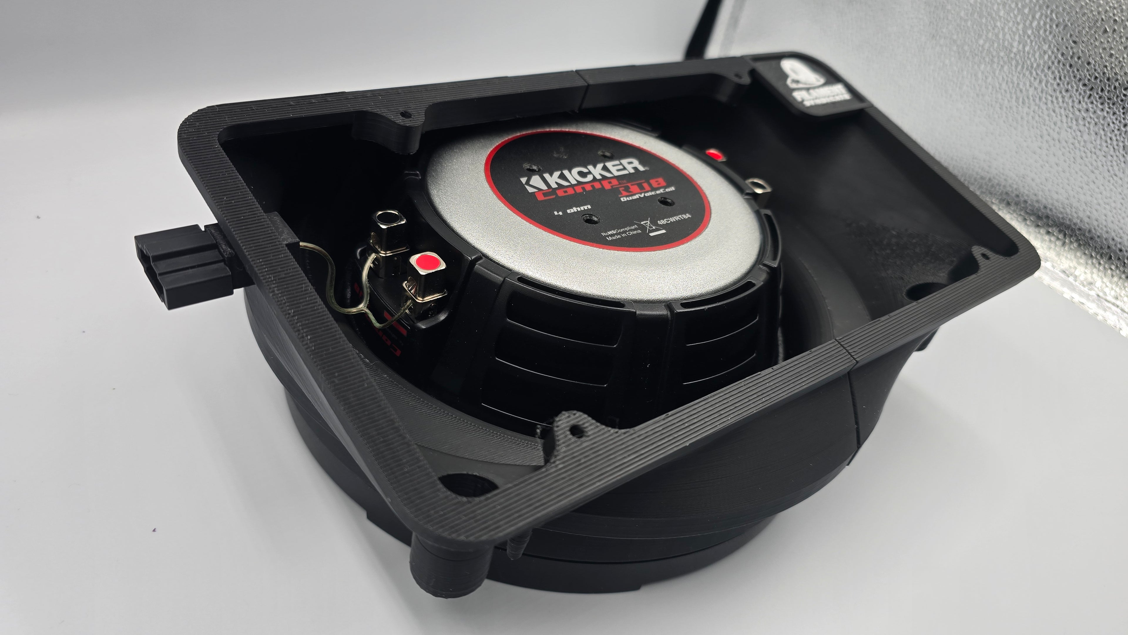 Audi B8/B8.5 A4/S4 OEM+ 8" Subwoofer Adapter / Enclosure